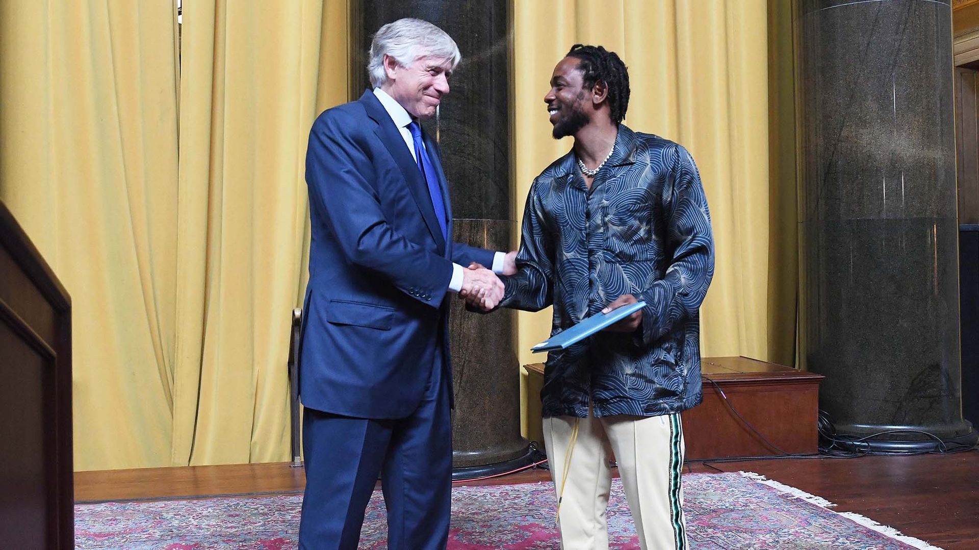 Kendrick Lamar recibe el Premio Pulitzer