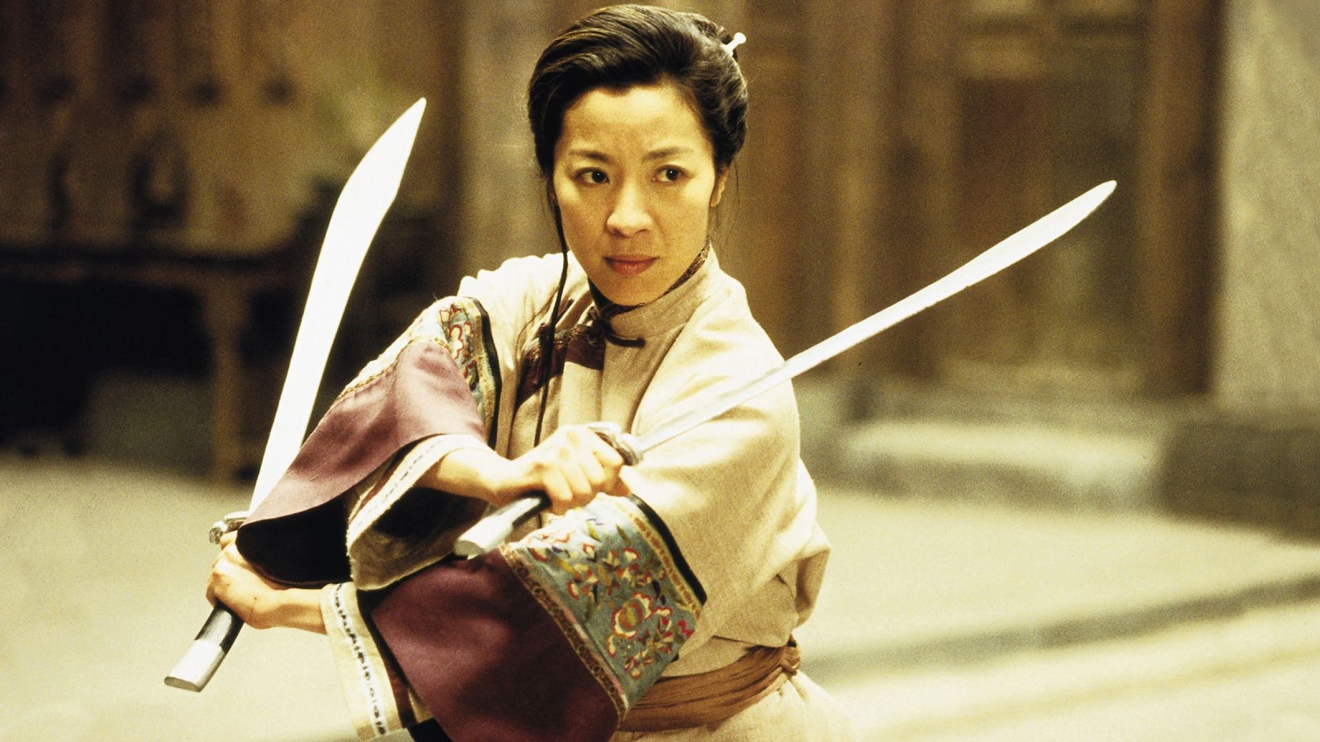 Michelle Yeoh en Crouching Tiger, Hidden Dragon