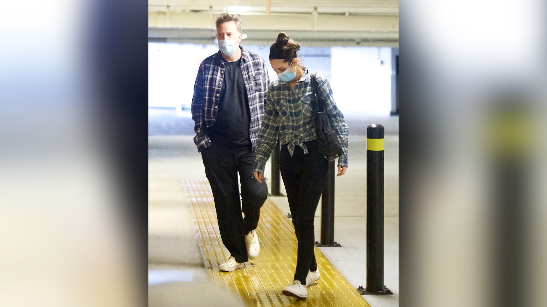 Matthew Perry y Molly Hurwitz