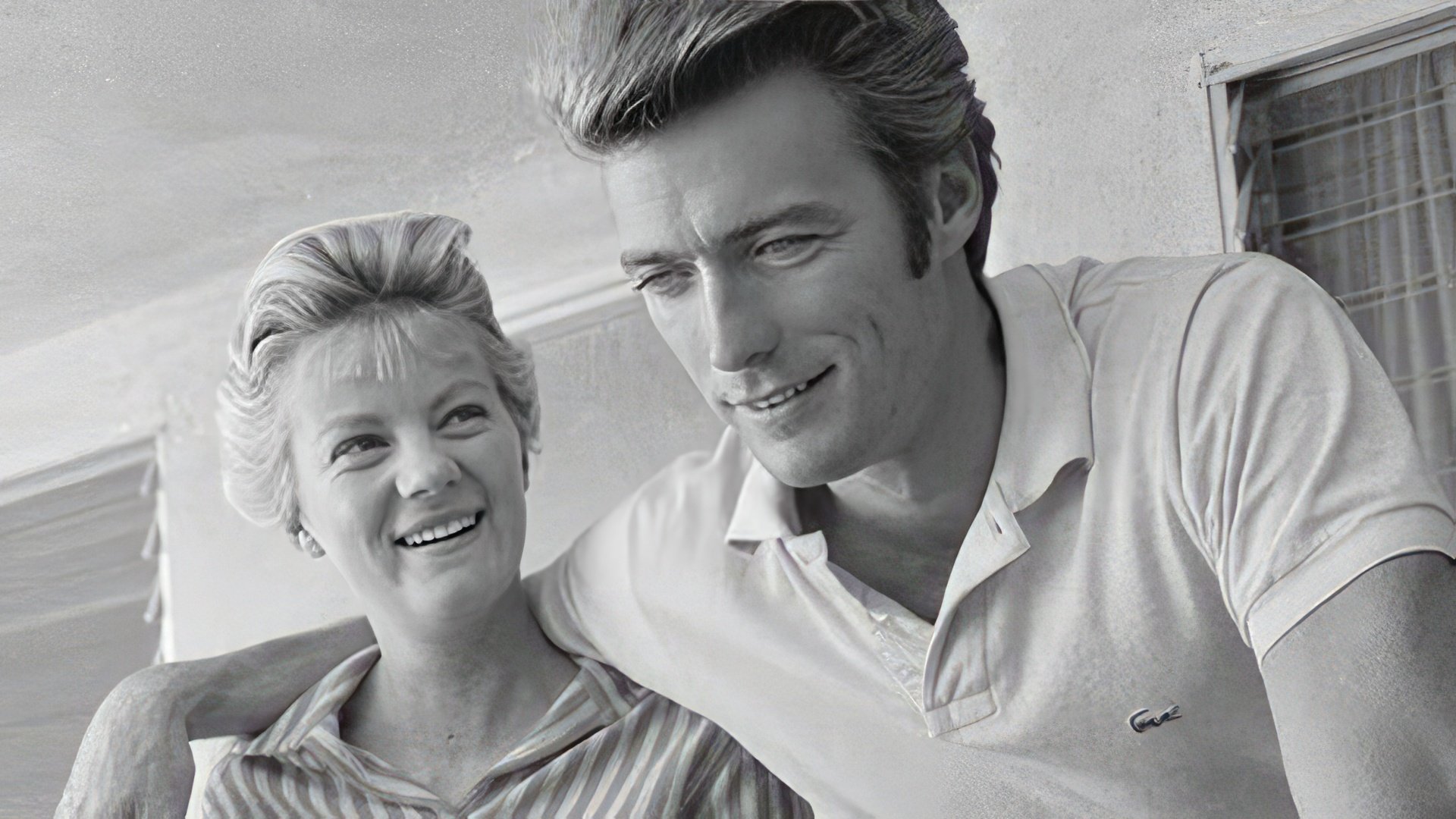 Clint Eastwood y Maggie Johnson