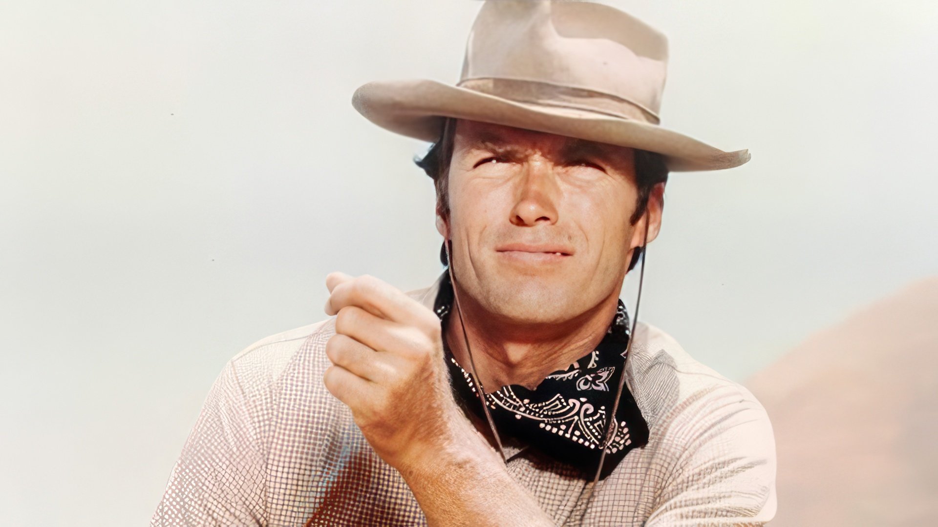 Clint Eastwood en la serie de televisión "Rawhide"