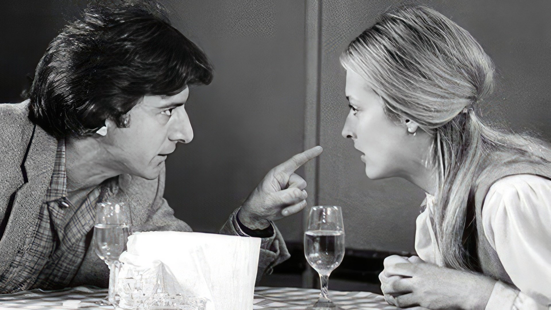 Meryl Streep y Dustin Hoffman en el drama Kramer vs. Kramer