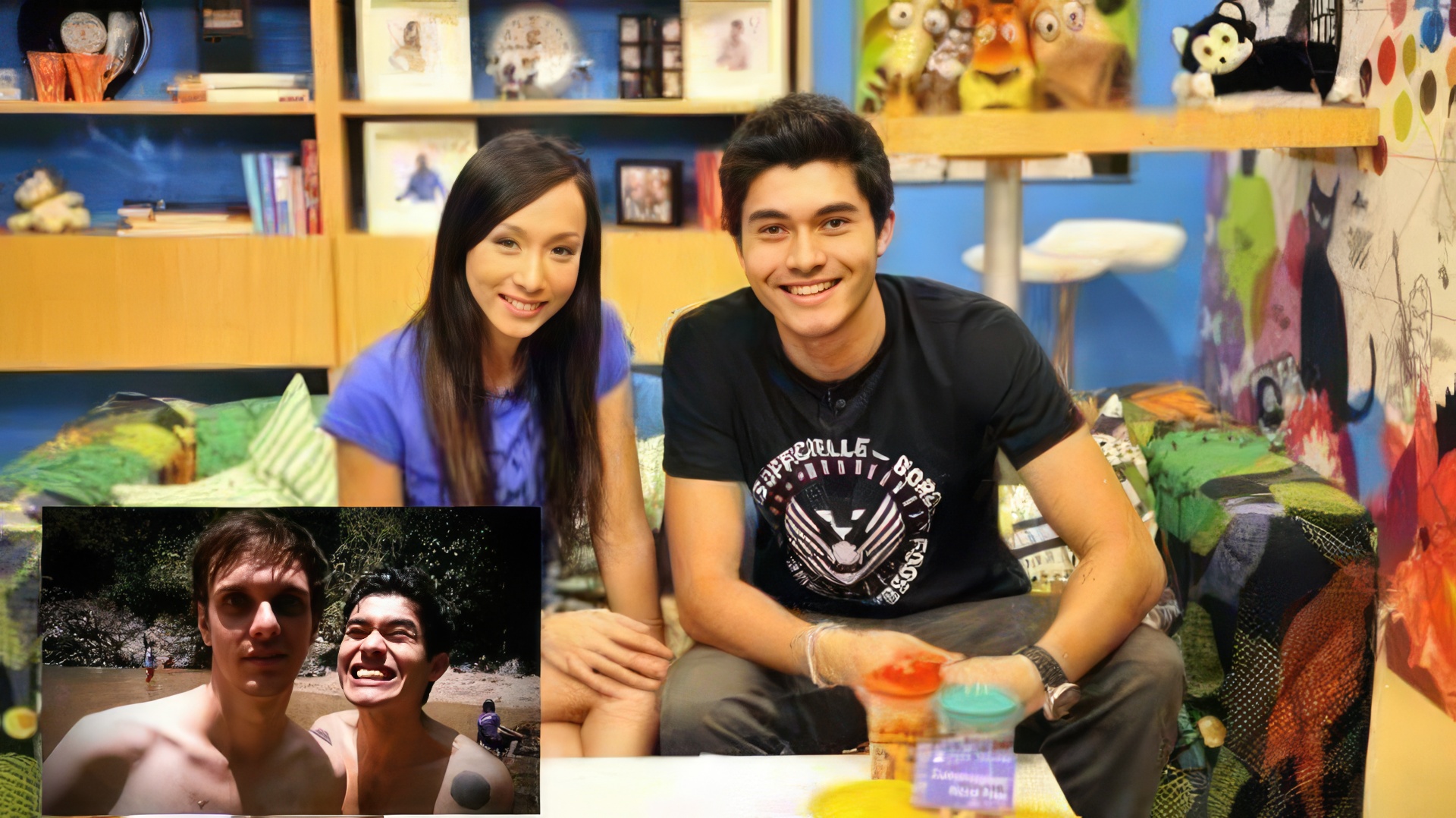 El joven Henry Golding en The 8TV Quickie
