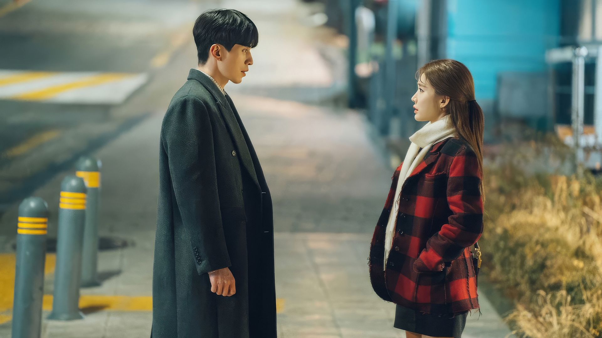 Lee Dong-wook y Yoo In-na en la serie 'Touch Your Heart'