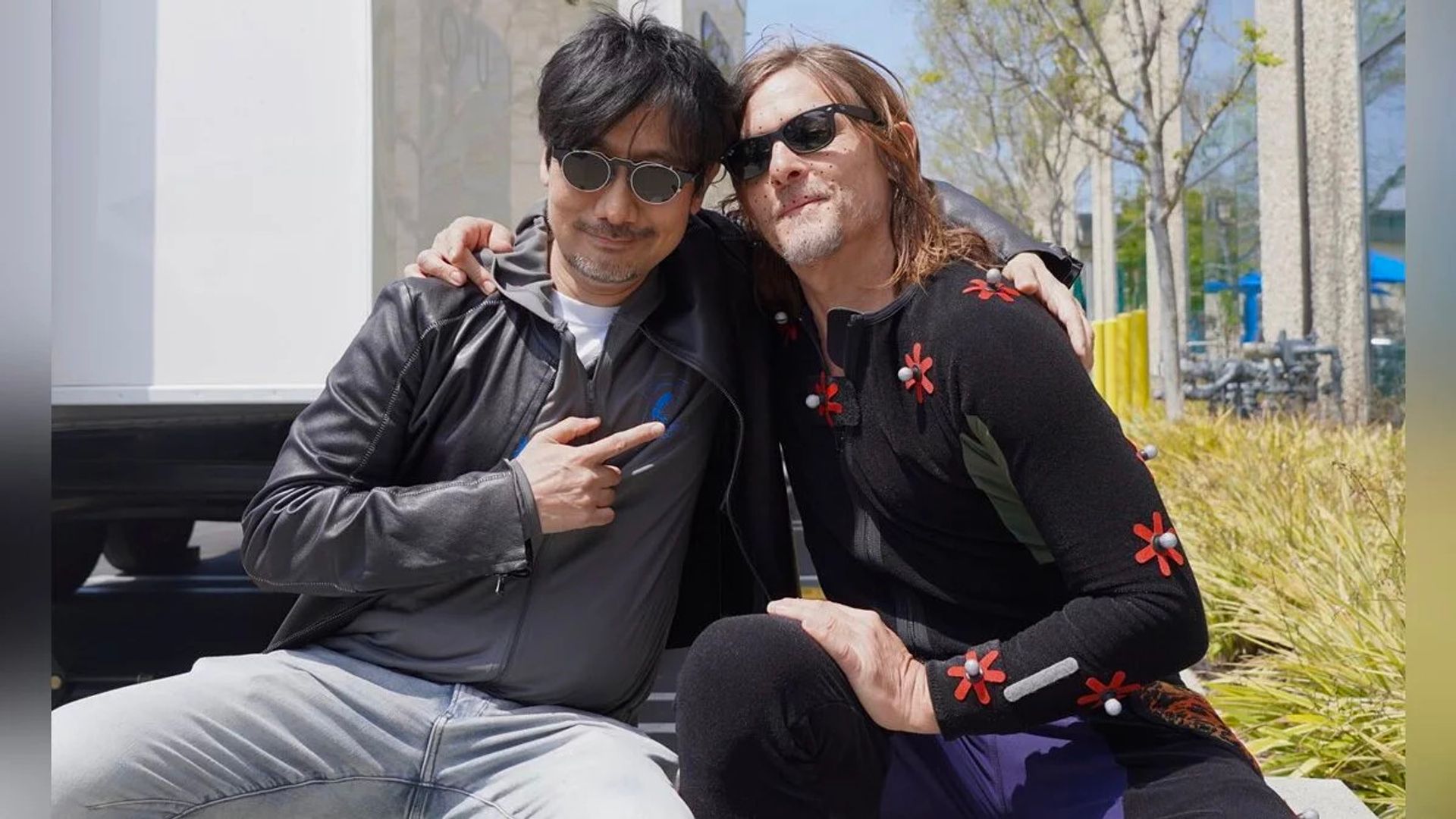 Hideo Kojima y Norman Reedus