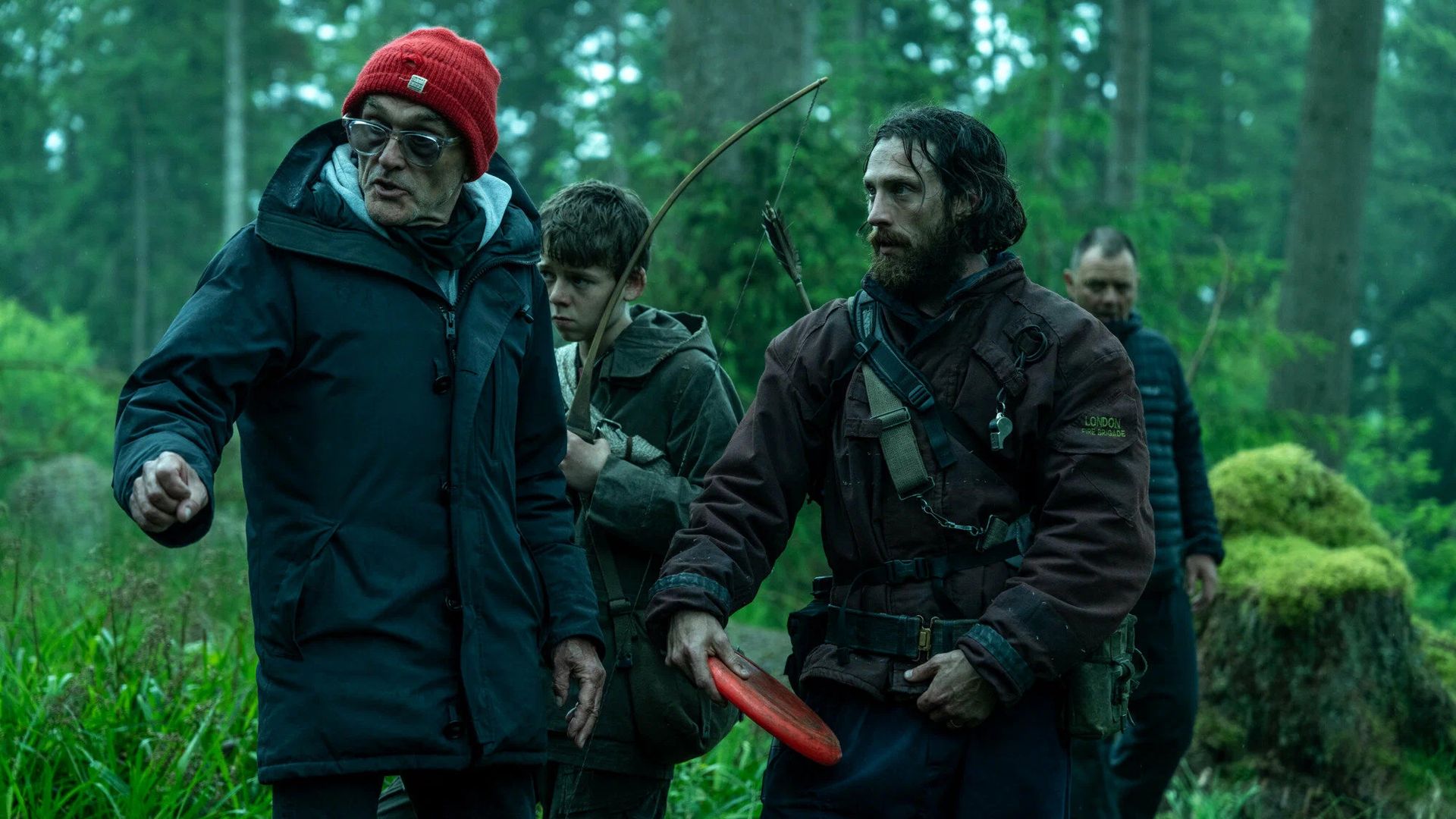 Danny Boyle y el reparto de "28 Years Later"