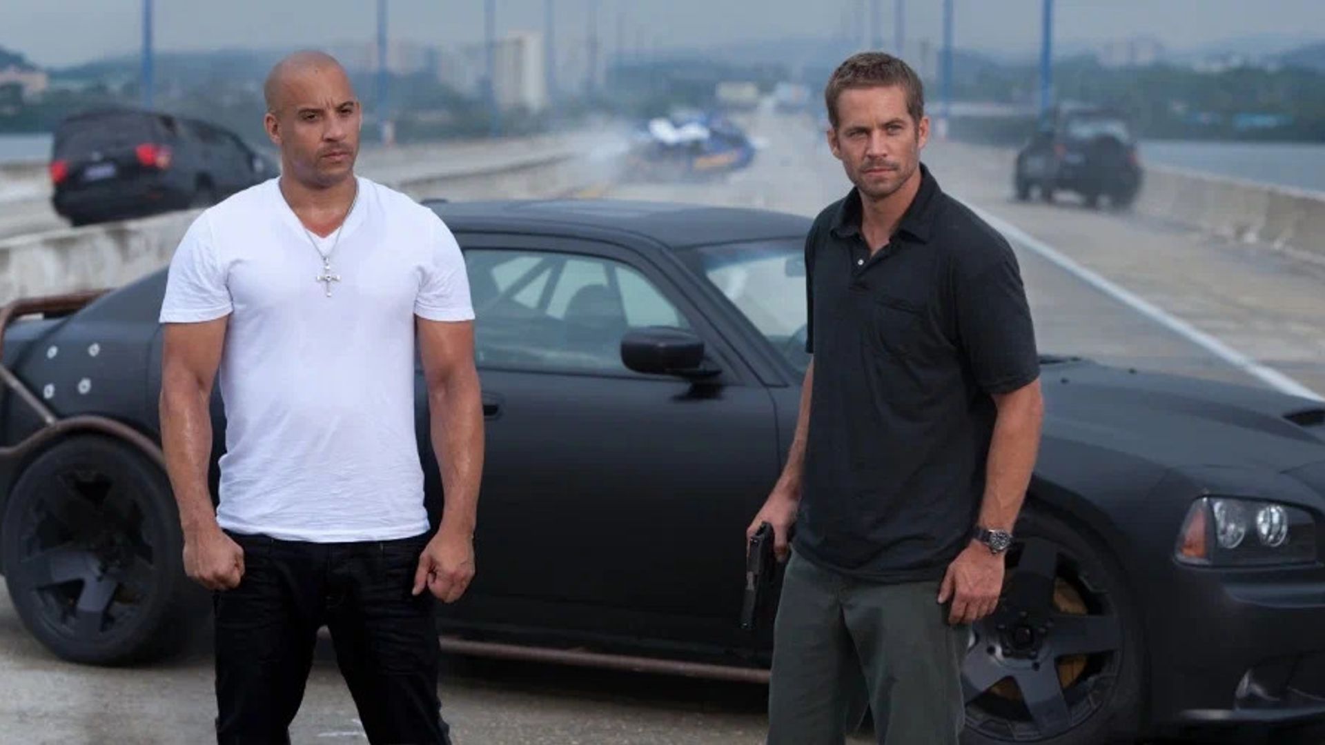 Vin Diesel y Paul Walker en Fast & Furious
