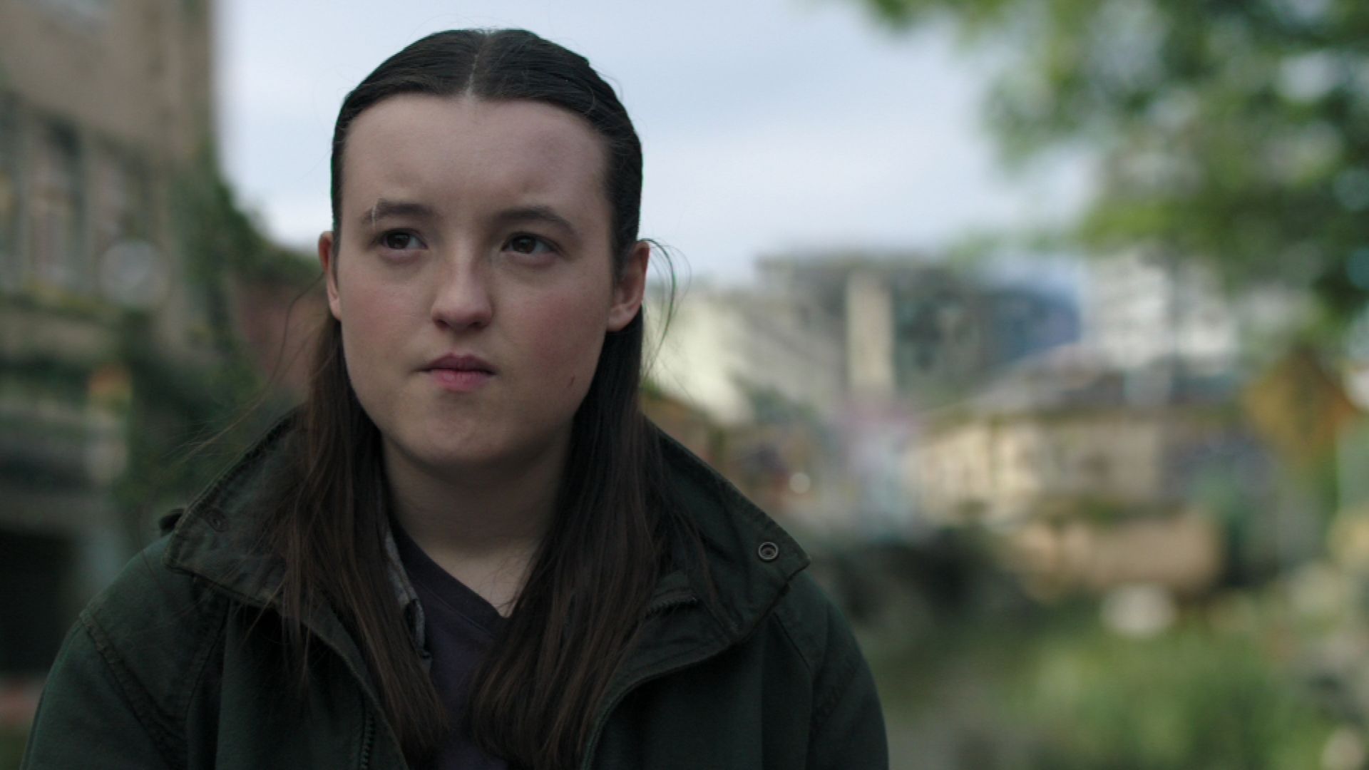 Bella Ramsey en la serie "The Last of Us"
