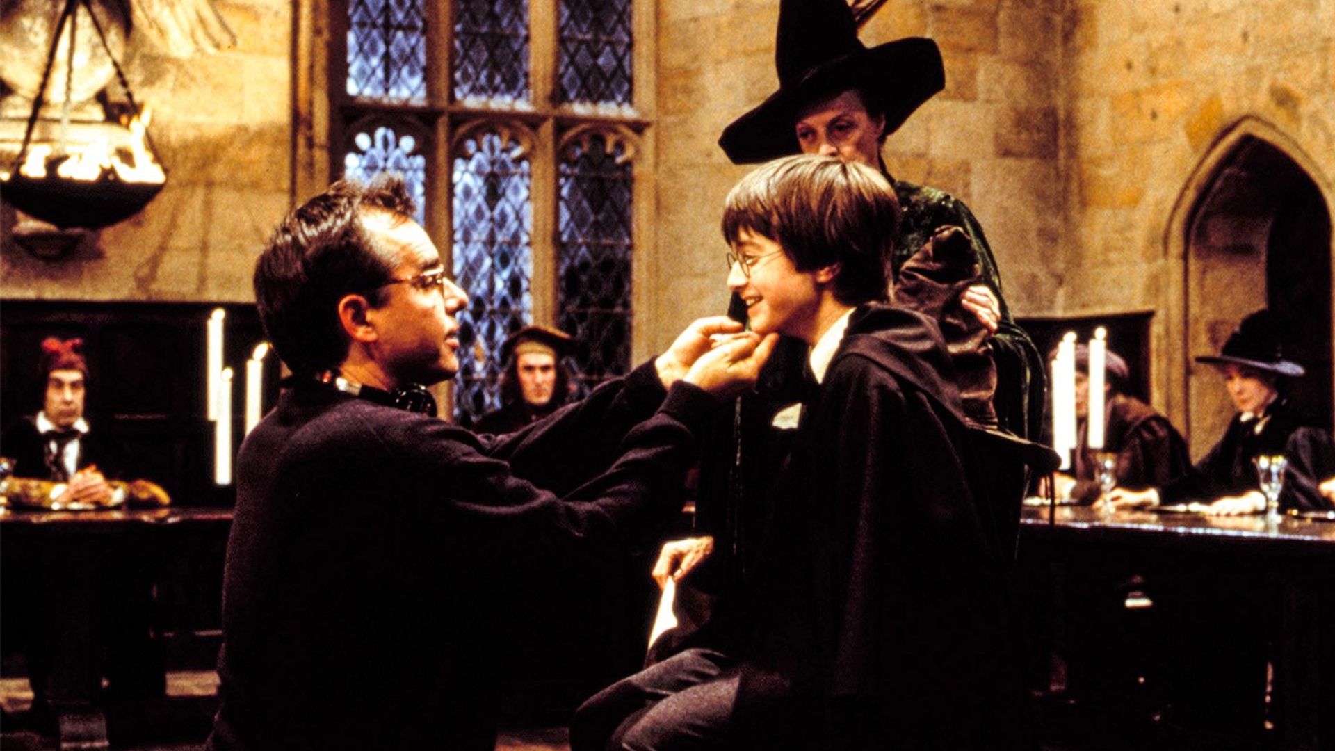 Chris Columbus y Daniel Radcliffe