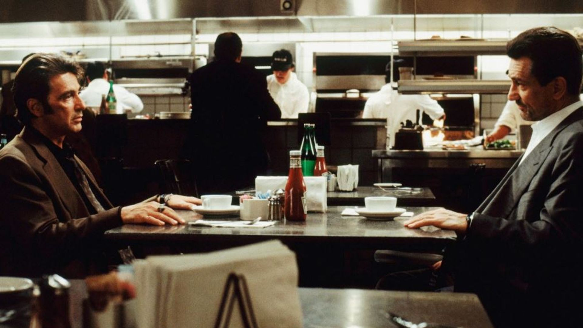 Al Pacino y Robert De Niro en Heat