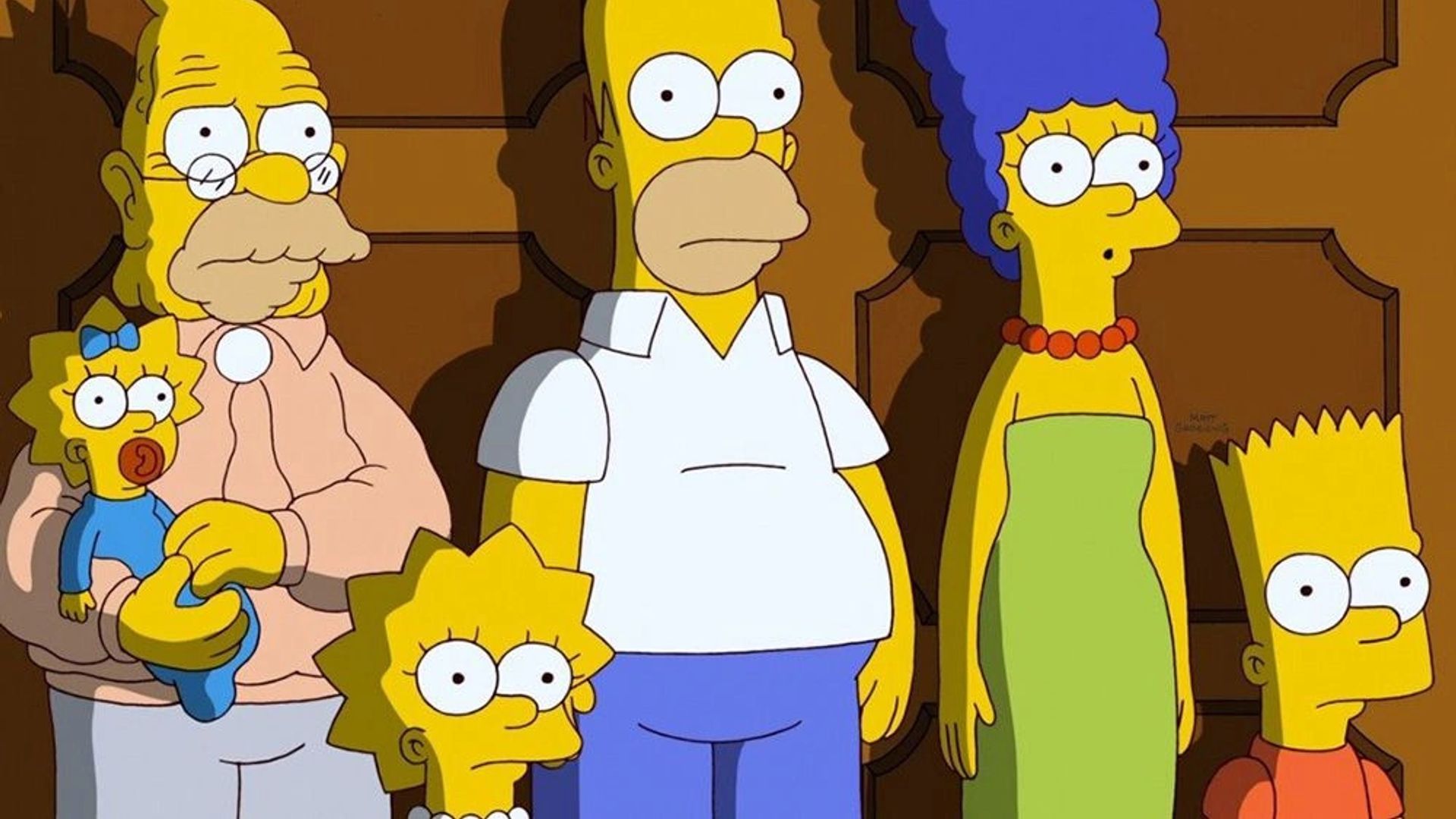 Escena de The Simpsons